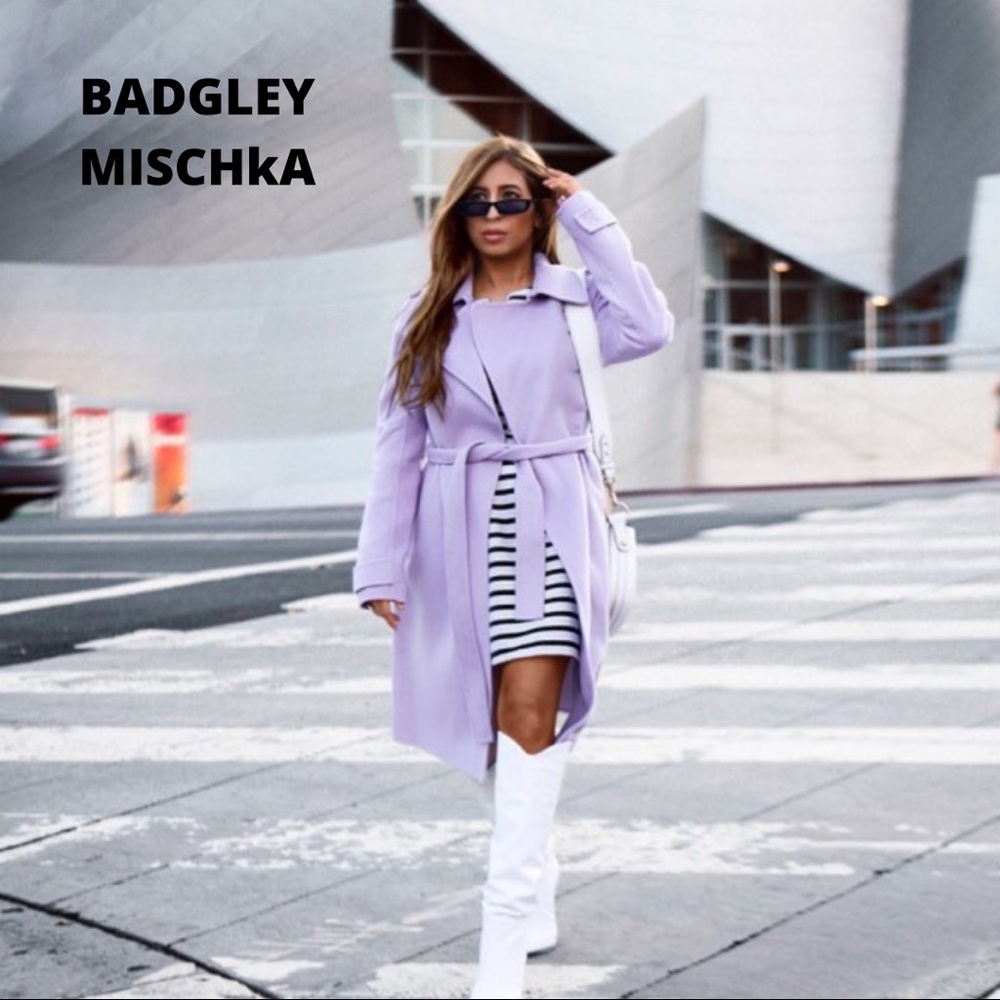 NWT Badgley Mischka Double Face Wool Blend Coat - Picture 1 of 11